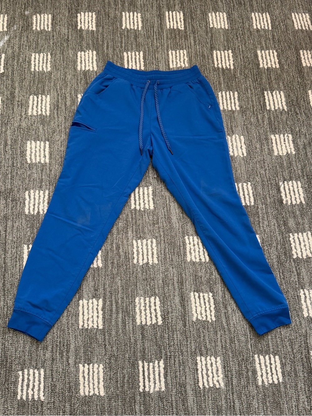 Jaanuu Cobalt Blue Women’s Drawstring Jogger scrubs